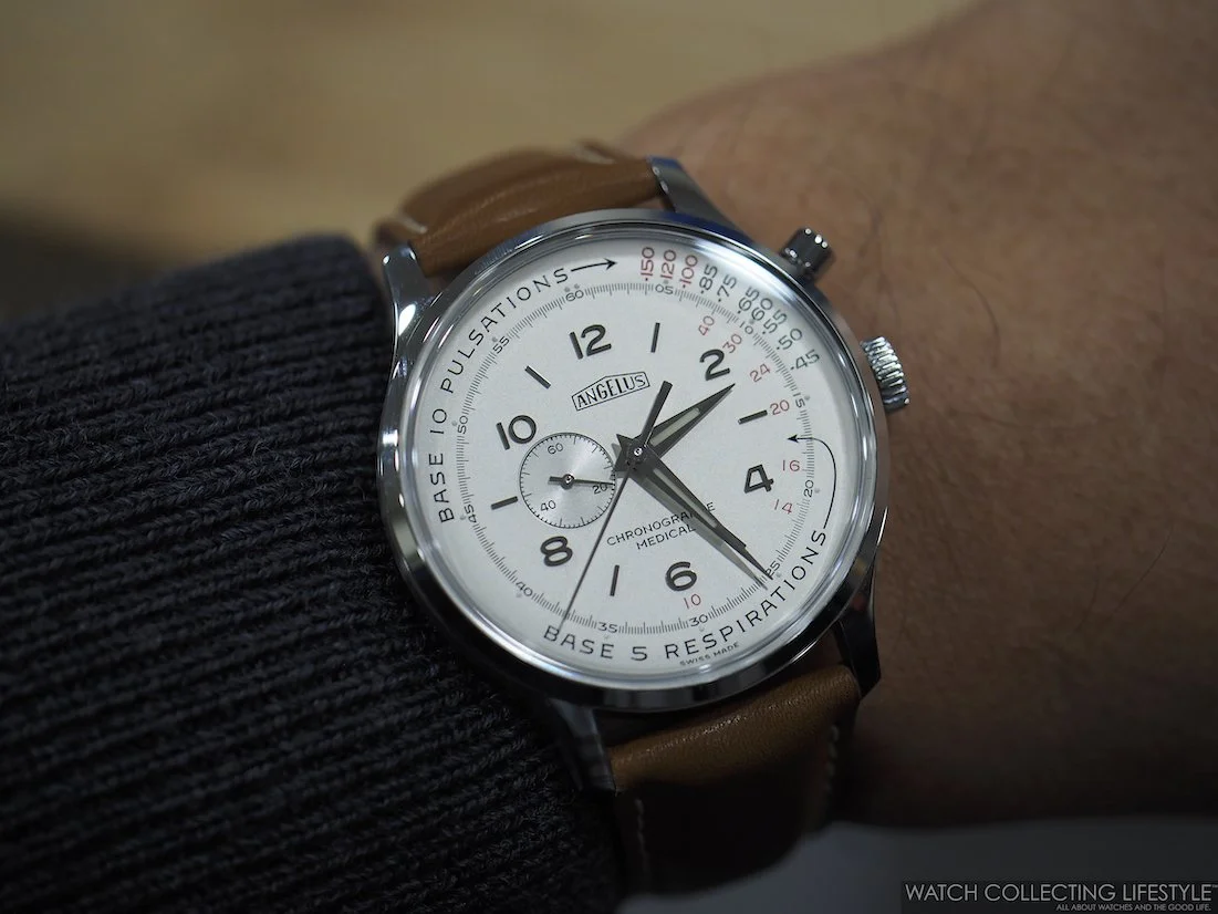 From the Editor: Angelus Chronographe Médical x Massena LAB. Not